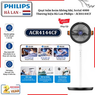 Có sẵn - quạt tuần hoàn không khí serial 4000, động cơ biến tần chuyên nghiệp. thương hiệu hà lan philips - acr4144cf