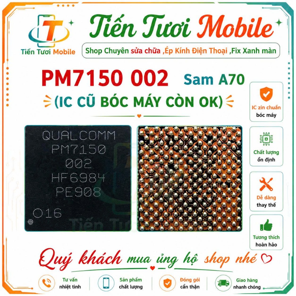 IC PM7150 – IC Cũ Bóc Máy Samsung A70