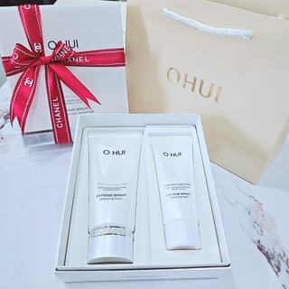 Set sữa rửa mặt Ohui White 160ml + 100ml