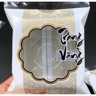 Set 100 khay túi Trăng Vàng đựng bánh 150-200gr- quý khách chọn phân loại