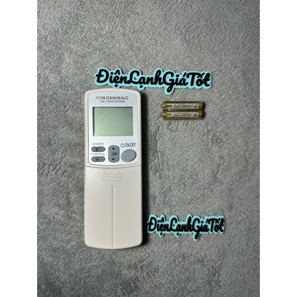 Remote máy lạnh DAIKIN mặt trắng - Điều khiển máy lạnh DAIKIN - Remote điều hòa DAIKIN