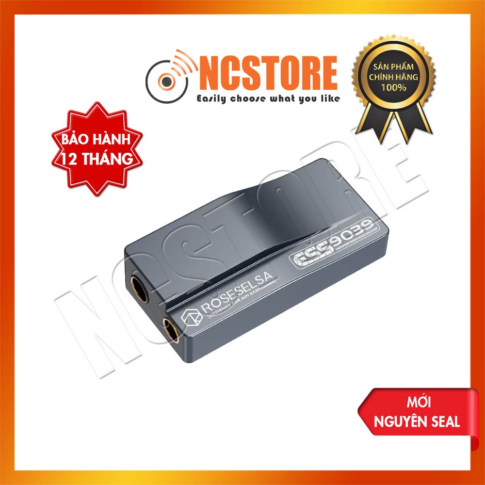 [NC] Portable DAC/AMP ROSESELSA RZ550 | Chipset ES9039Q2M | Portable Flagship DAC/AMP