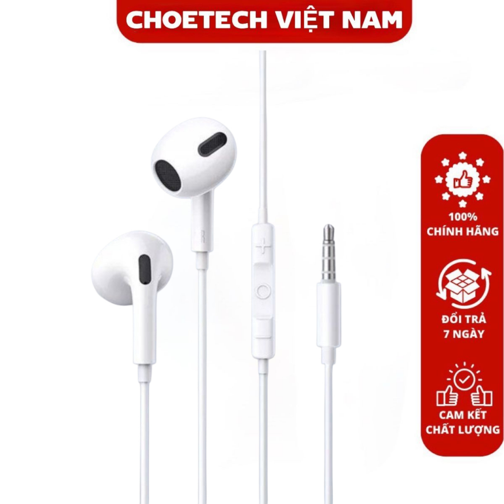 Tai nghe có dây 3.5mm Baseus encok H17 lateral in-ear wired earphone