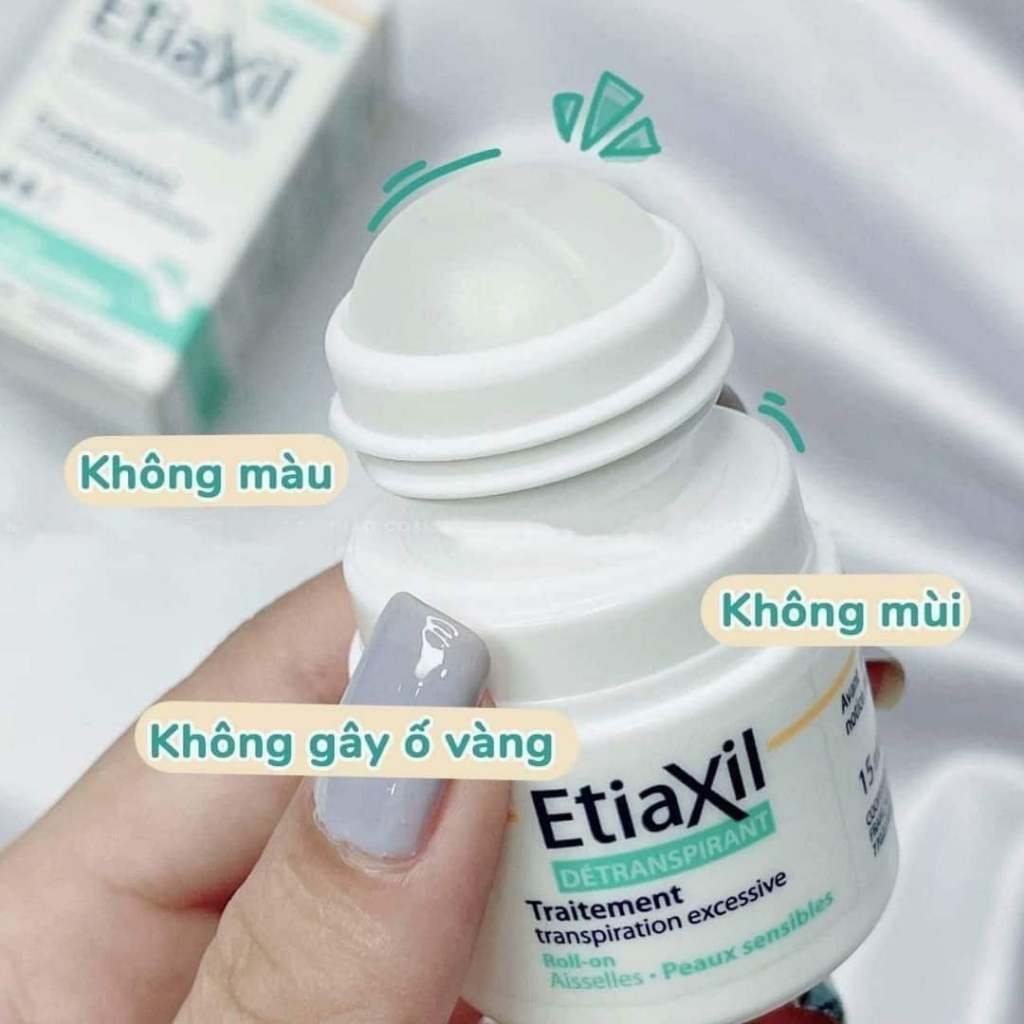 Lăn Khử Mùi EtiaXil Detranspirant Traitement Roll-On 15ml CHÍNH HÃNG