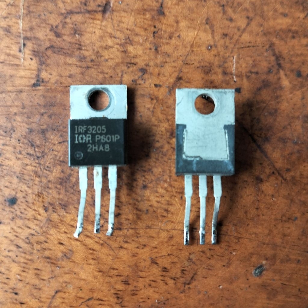 5 Con Mosfet IRF3205 TO-220 Lưng Đồng Tháo Máy Zin - 55V 110A Nội Trở Thấp Cho Bộ Kích & Mạch Công S