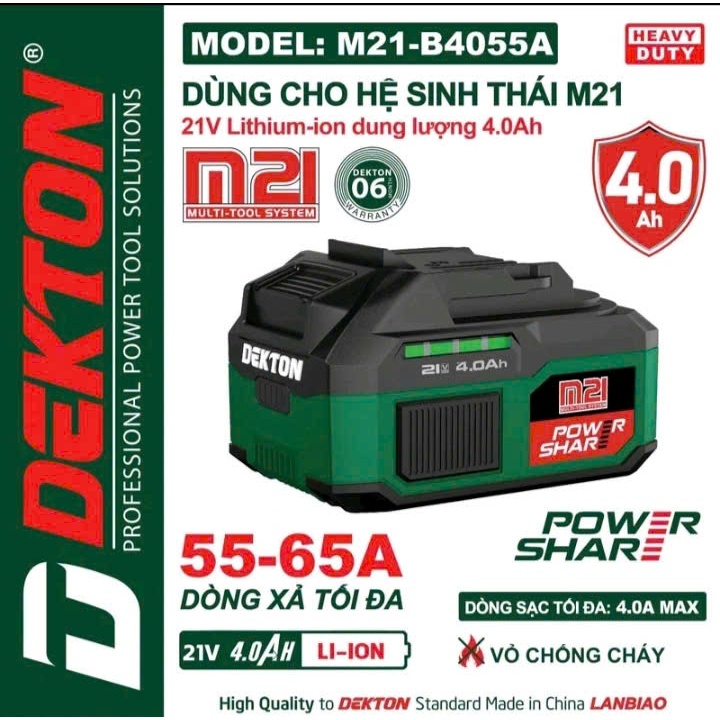 Pin DEKTON M21-B4055A