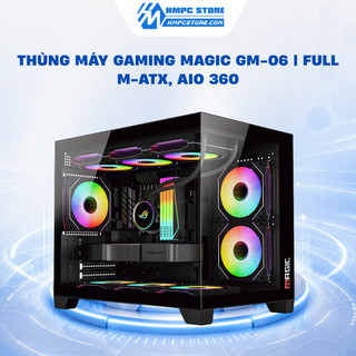 Case - Thùng máy Gaming MAGIC GM-06 | Full M-ATX, bảo hành 12 tháng