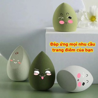 Bông phấn Hồ lô siêu mịn (2 cái)