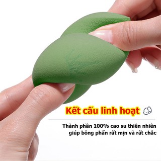 Bông phấn Hồ lô siêu mịn (2 cái)