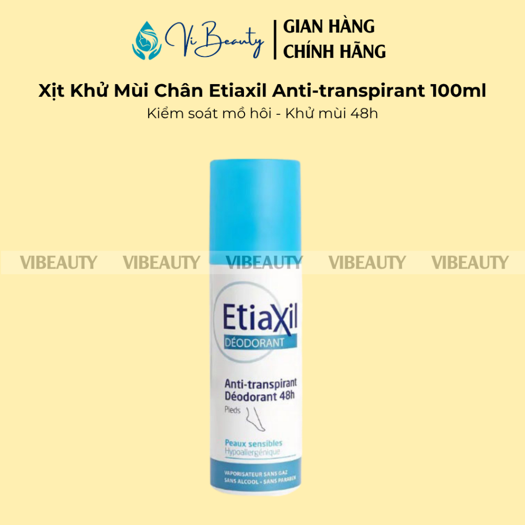 Xịt Khử Mùi Chân Etiaxil Anti-transpirant 100ml