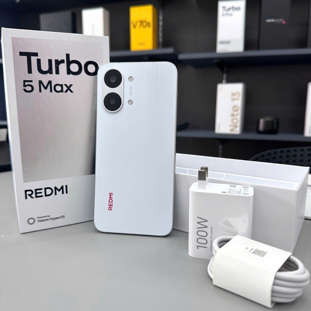 Điện thoại Redmi Turbo 5 Max bản nội địa new 100% sealbox, hiệu năng khủng và pin 9000mAh | BigBuy360 - bigbuy360.vn