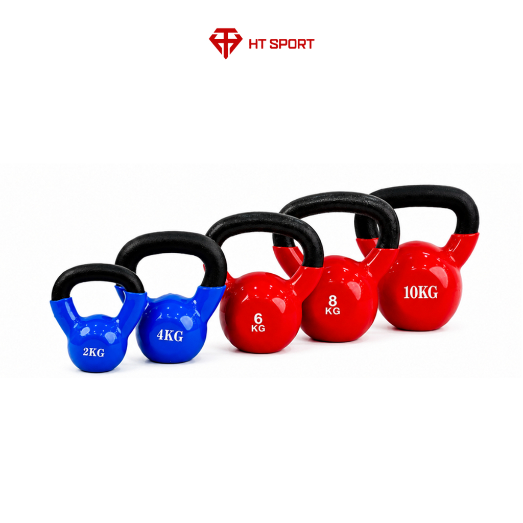 Tạ ấm HT Sport, các mức tạ từ 2kg đến 20kg