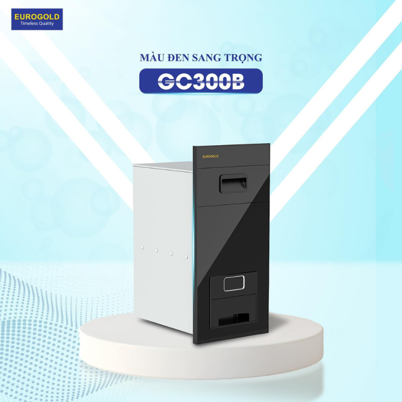 Thùng gạo mặt gương nút nhất GC300B GC300S GC300G CHÍNH HÃNG EUROGOLD