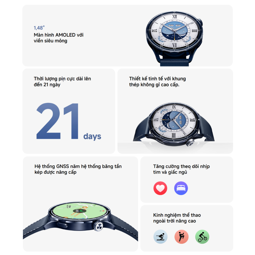 Đồng Hồ Thông Minh Đeo Tay Xiaomi Watch S5 46mm - Hàng Chính Hãng Bảo Hành 12 Tháng | BigBuy360 - bigbuy360.vn