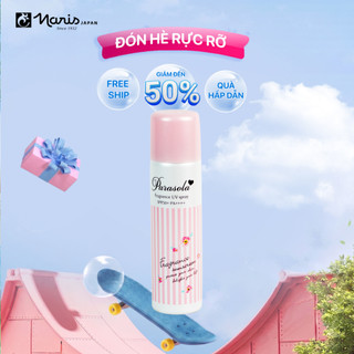 [VHL] Xịt Chống Nắng Dưỡng Sáng Da Naris Parasola Fragrance UV Spray SPF50+ PA++++ 90g