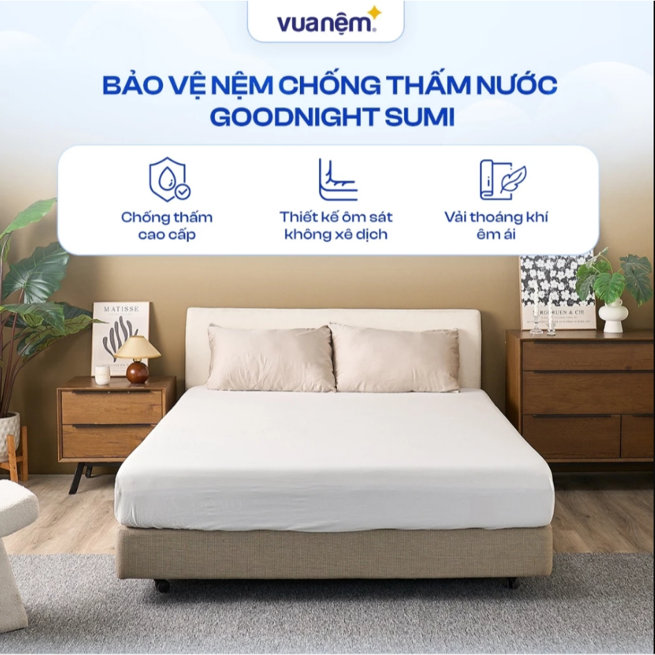 [QUÀ TẶNG] Ga chống thấm Sumi - Bảo vệ đệm <25cm | BigBuy360 - bigbuy360.vn