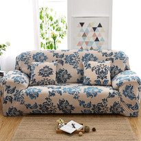 Áo bọc ghế sofa họa tiết