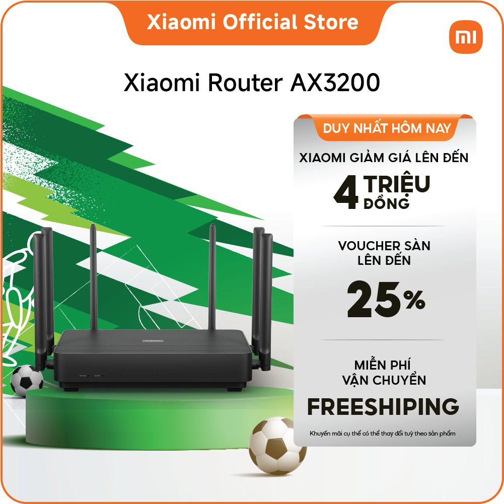 Bộ định tuyến WiFi Xiaomi Router AX3200