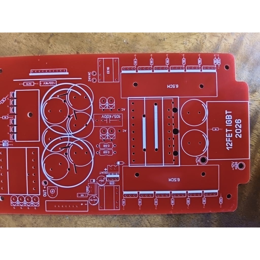 mạch PCB 12Fet Nhỏ IGBT cho ae thợ.