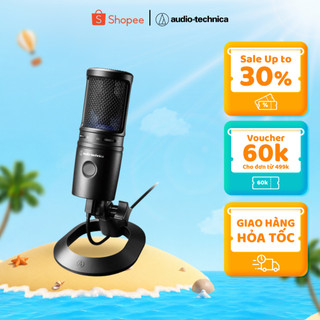 [Chính Hãng] Micro thu âm Audio-Technica AT2020USB-X USB-C Condenser Cho Livestream Podcast Studio