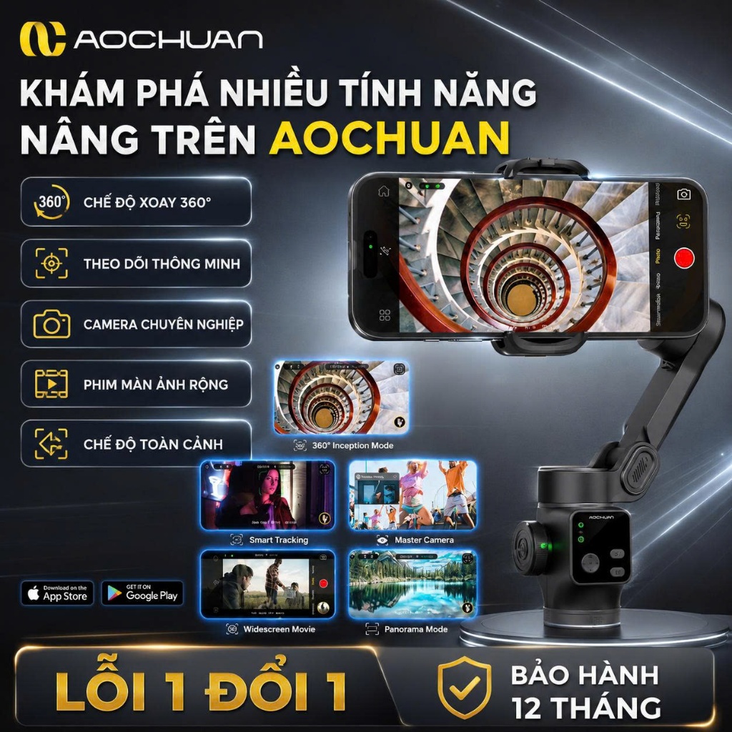 Gimbal chống rung điện thoại Smart V8 Pro, Gậy quay video chống rung - Pin 2600mAh - Tracking Ai 8.0 | BigBuy360 - bigbuy360.vn