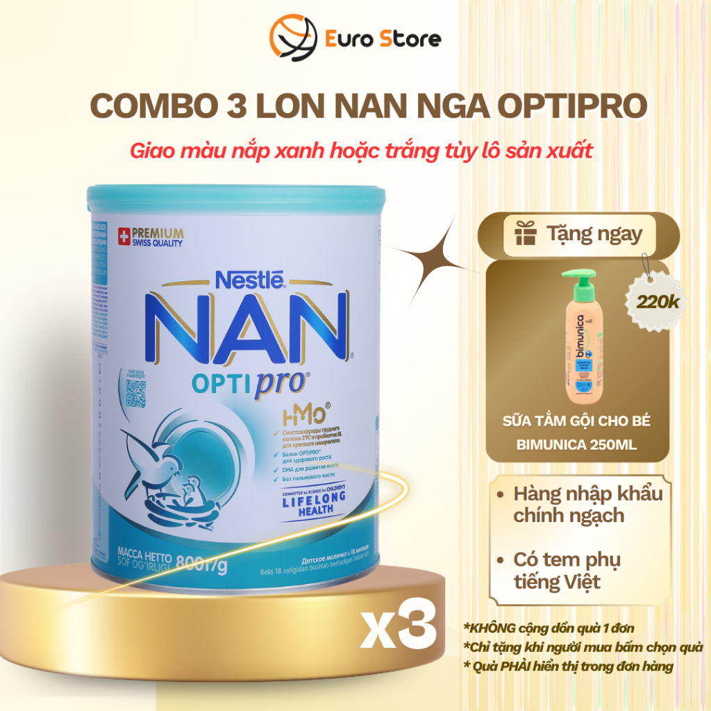 [COMBO 3] Nan Nga HMO Optipro Mamako - Euro Store