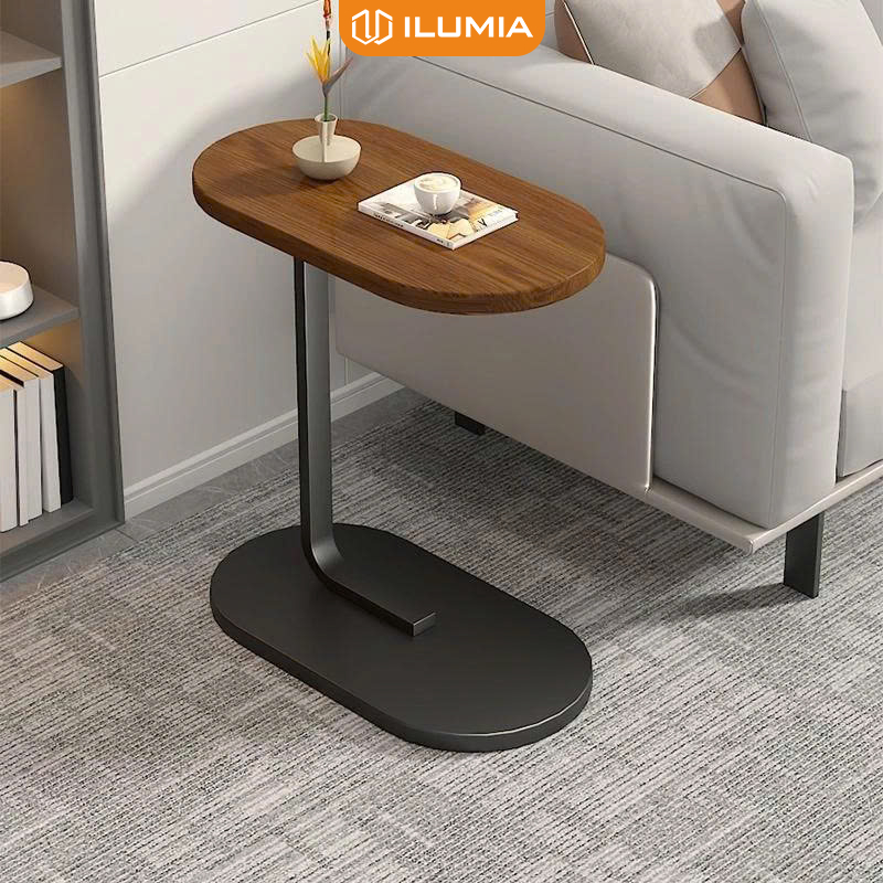 Bàn trà chân sắt decor thương hiệu ILUMIA - GM108