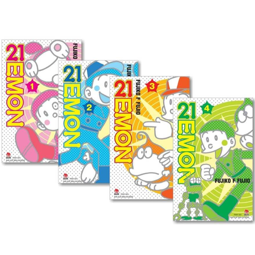 Truyện 21 EMON Bản mới 2026 - Fujiko F.Fujio (Combo 4 tập) - Tntmanga