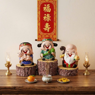 Bộ Tam Đa Phúc Lộc Thọ size 6cm