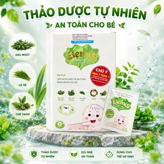 Gạc rơ lưỡi thảo dược Elemis  (Hộp 30 gói)