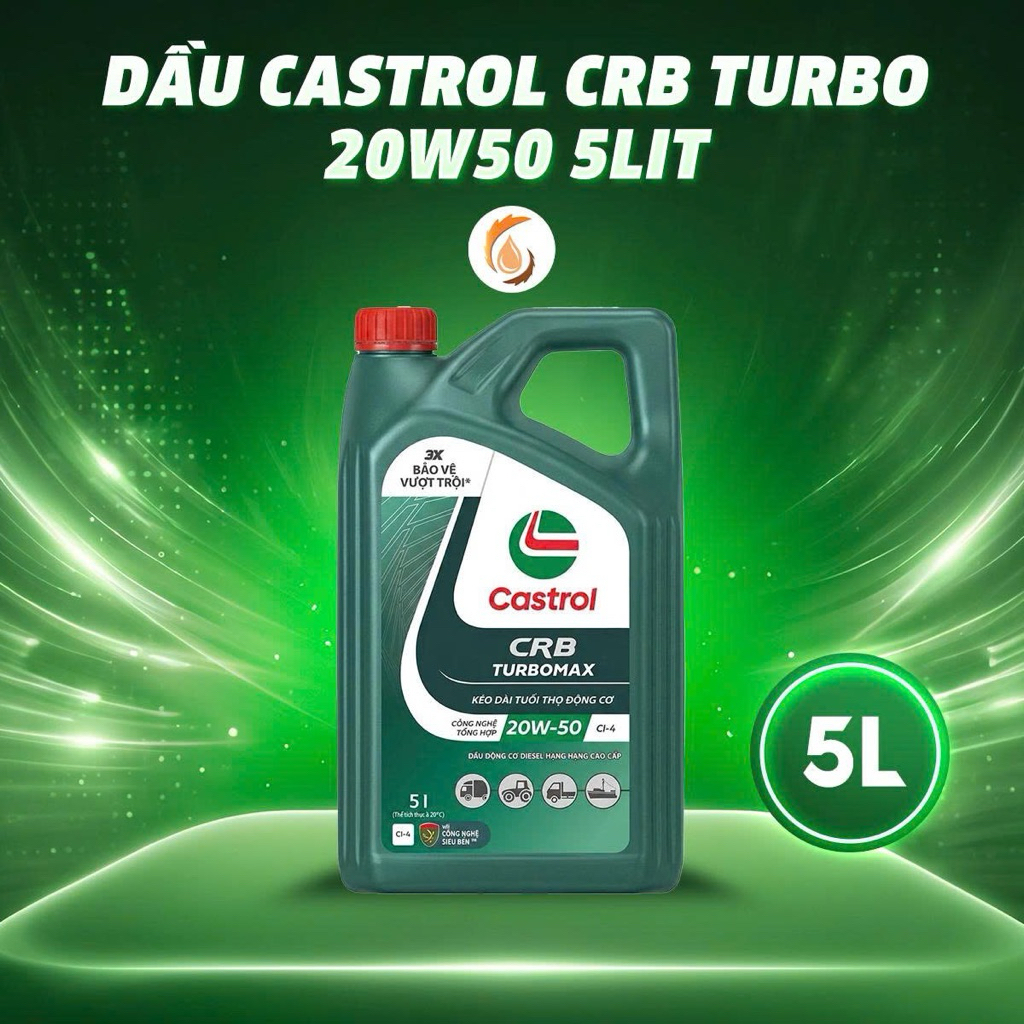 castrol CRB turbo 20w50 5lit