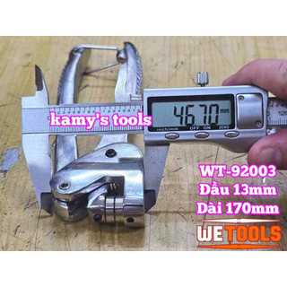KÌM BẤM CHÌ NIÊM PHONG CỘNG LỰC HẠT 13MM DÀI 170MM WETOOLS WT-92001