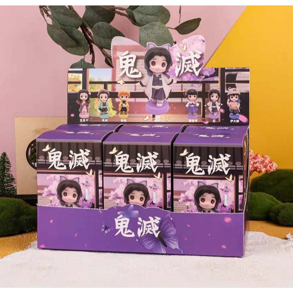 BLINDBOX : Full 6 box Mô hình nhân vật anime TGDQ, 3+ages, No. M035