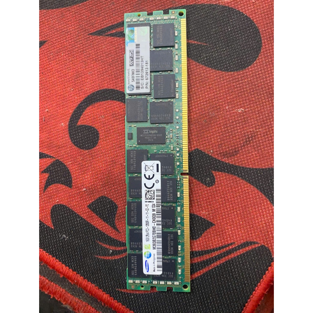 RAM Server Samsung, Hynix...  DDR3 16GB và 8GB ECC REG Buss 1600/1333/1066 KHÔNG LẮP CHO MAIN  H , c