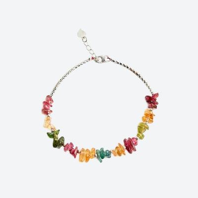 Vòng tay đá Tourmaline tự nhiên phối charm - Mẫu VC0439 - Ngọc Quý