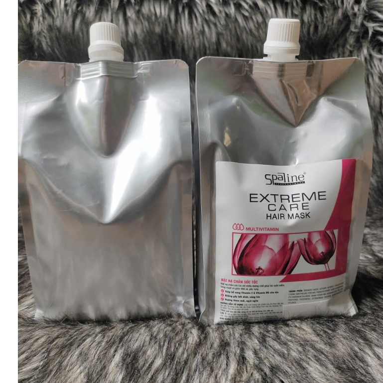 [1 Túi] Mặt nạ chăm sóc tóc Spaline EC 1000ml