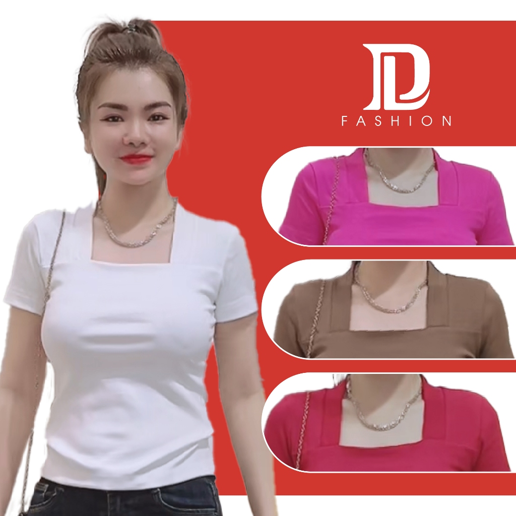 Áo Ôm Body Nữ Ngắn Tay 𝗗𝗟 𝗙𝗮𝘀𝗵𝗶𝗼𝗻 Mã 0U