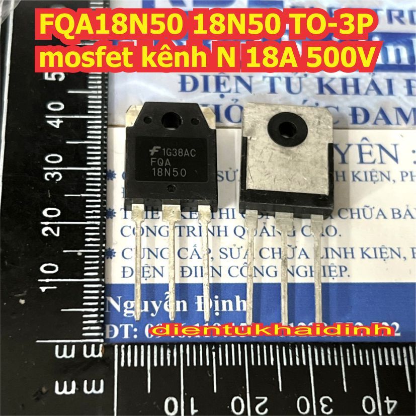 TSA18N50M TSA18N50 FQA18N50 18N50 TO-3P mosfet kênh N 18A 500V kde5463