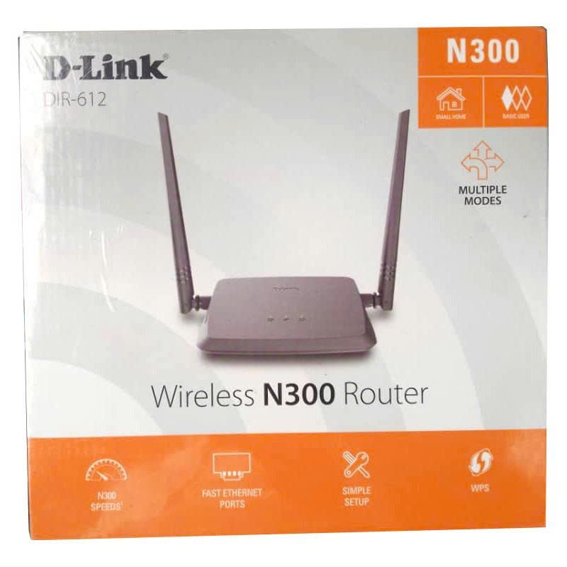 Bộ phát wifi Dlink DIR612 (4 cổng LAN / tốc độ Wifi 300Mbps/ 2 Ăngten)