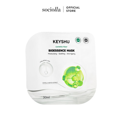 [Hàng Tặng Không Bán] Mặt Nạ Sợi Xơ Rau Má Keyshu Centella Fiber Bioessence Mask