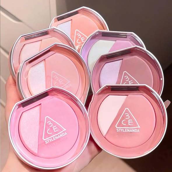 Phấn Má Hồng Bắt Sáng 3CE Blush Highighter 9g - Má hồng 3CE Mood Recipe Face Blush