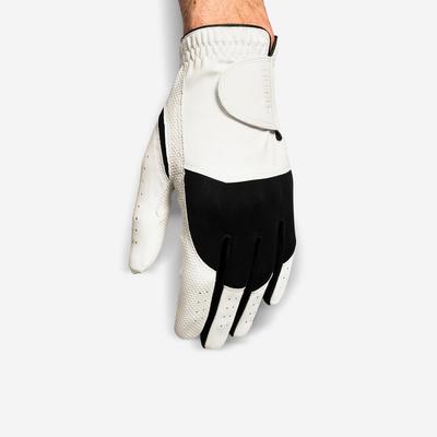 Găng tay golf cho nam thuận tay phải đen trắng inesis mã 8543424