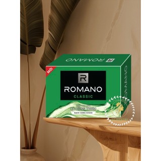 Set 5 Cục Xà Bông Romano Classic 90g – Xà Phòng Tắm Nam Hương Nước Hoa Nam Tính, Thơm Lâu