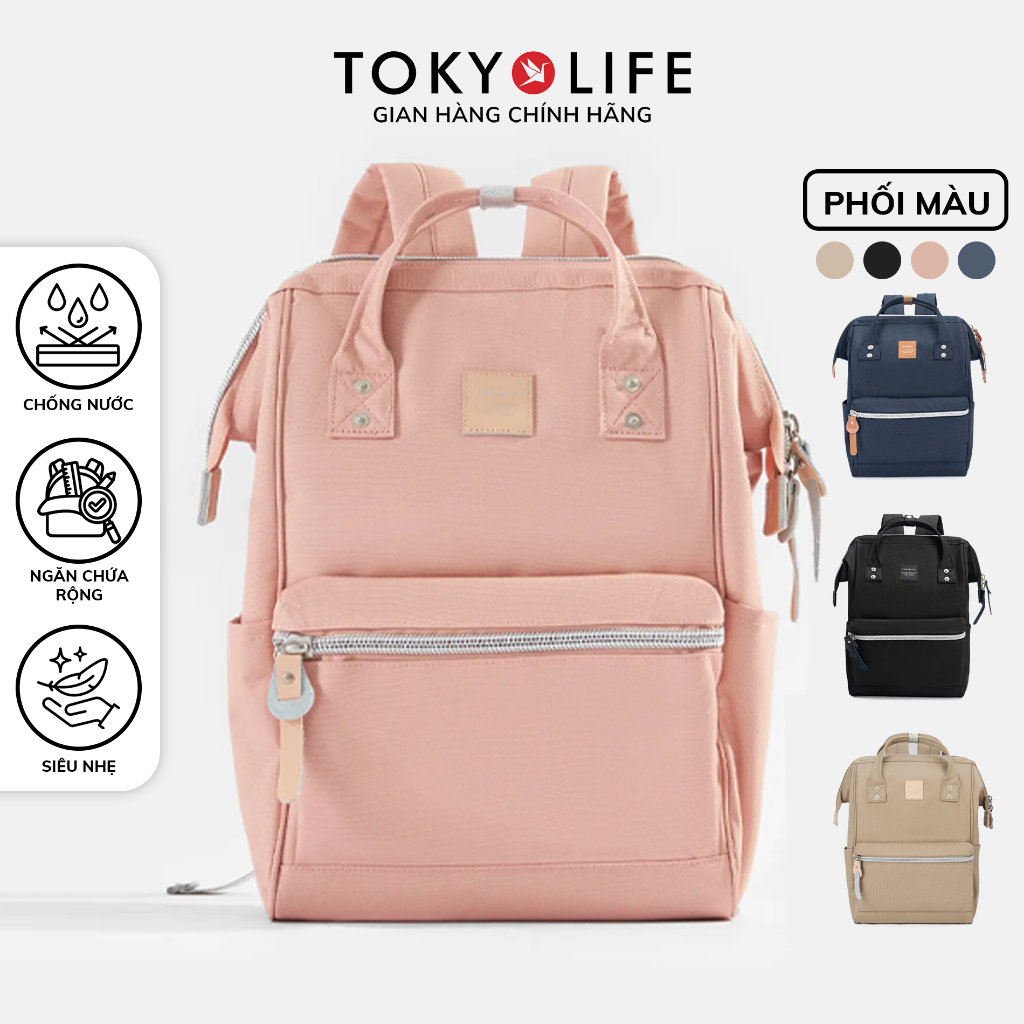 Balo Chống Trộm Chống Nước TOKYOLIFE 40005732 (40x28x17cm) vừa laptop 15.6 Inch