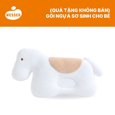 (QUÀ TẶNG KHÔNG BÁN) GỐI NGỰA SƠ SINH CHO BÉ