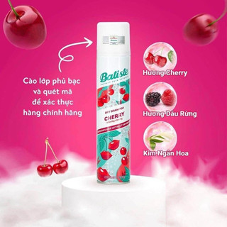 Dầu gội khô làm tơi và phồng tóc Baties chai 200ml full size