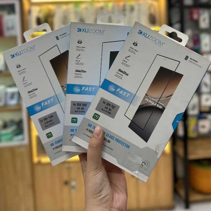 Kính cường lực Kuzoom dòng samsung Zflip - fold