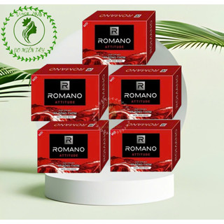 Set 5 Cục Xà Bông Romano Attitude 90g – Xà Phòng Tắm Nam Hương Nước Hoa Nam Tính, Thơm Lâu