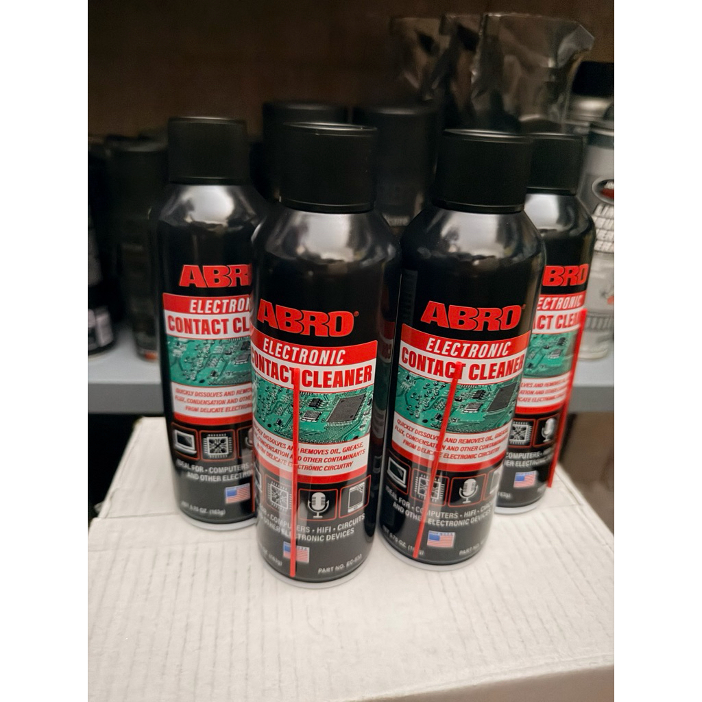 Dung Dịch Vệ Sinh Tiếp Điểm Điện Tử ABRO ELECTRONIC CONTACT CLEANER EC-533  USA
