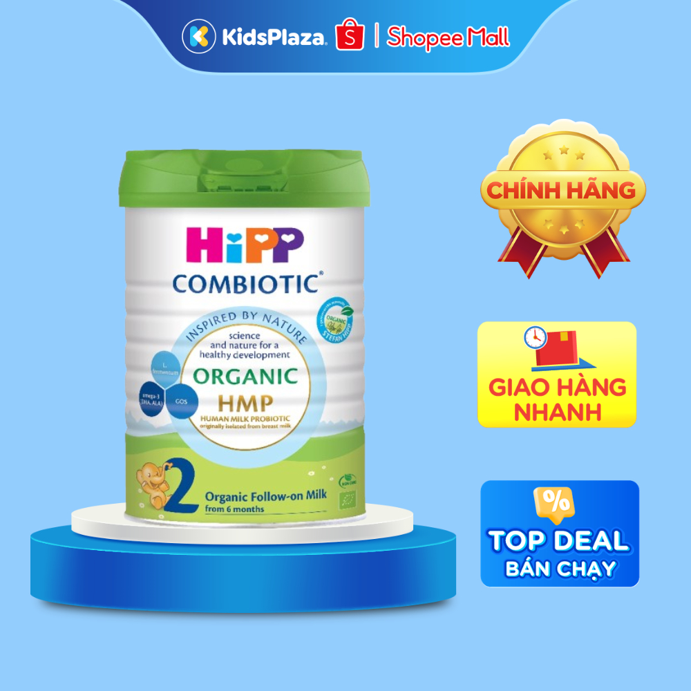 Sữa Hipp số 2/3/ 4 Organic Combiotic HMP 800g